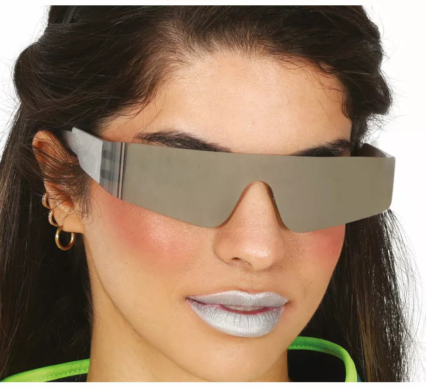 Translation missing: es.Gafas Espejo del futuro gris adulto