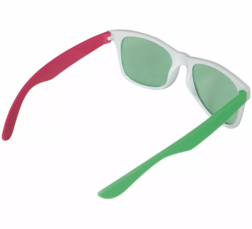 Translation missing: es.Gafas Exóticas Tropicales naranja adulto