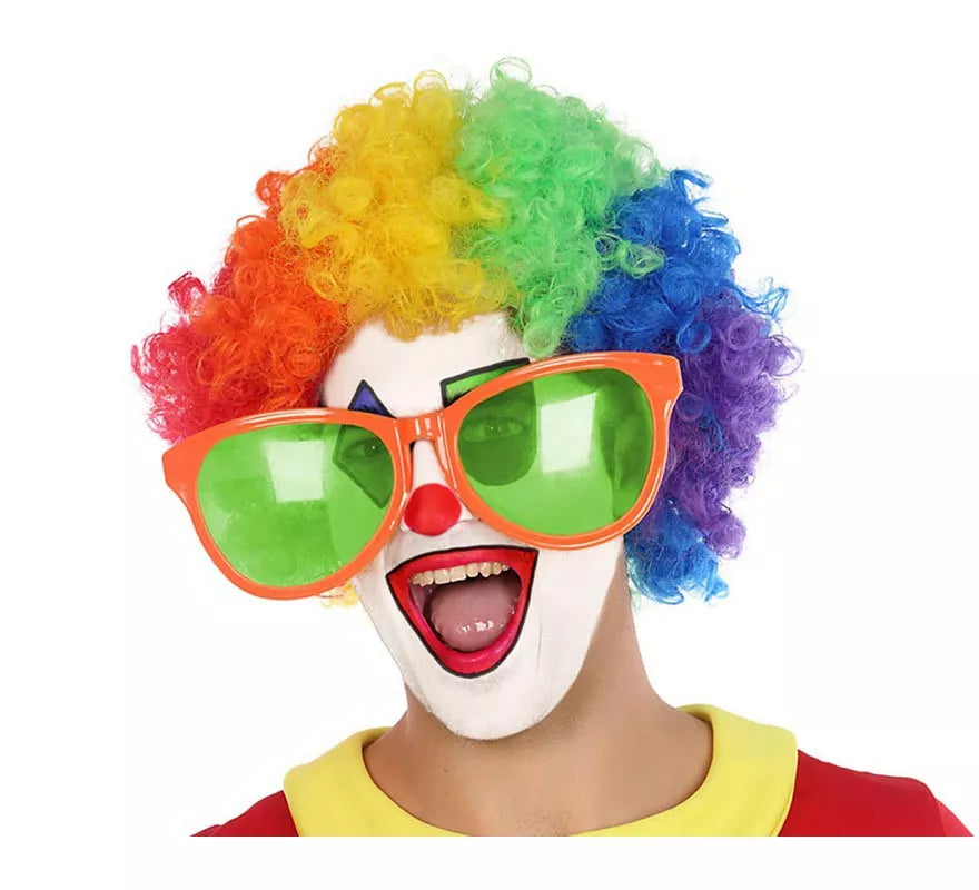 Translation missing: es.Gafas Gigantes Payaso Naranjas