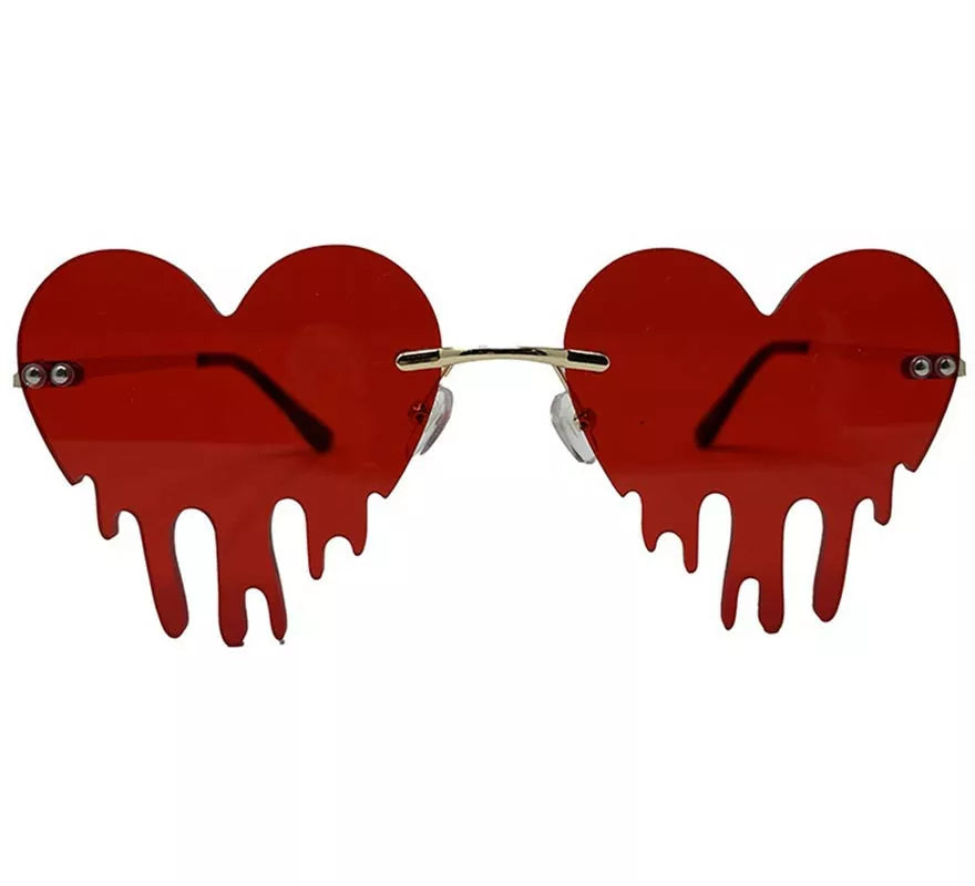 Gafas Gotas Sangre