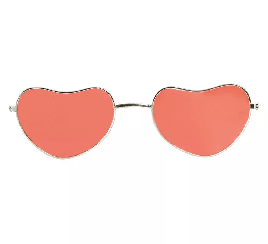 Translation missing: es.Gafas Hippie de Corazones Rojos