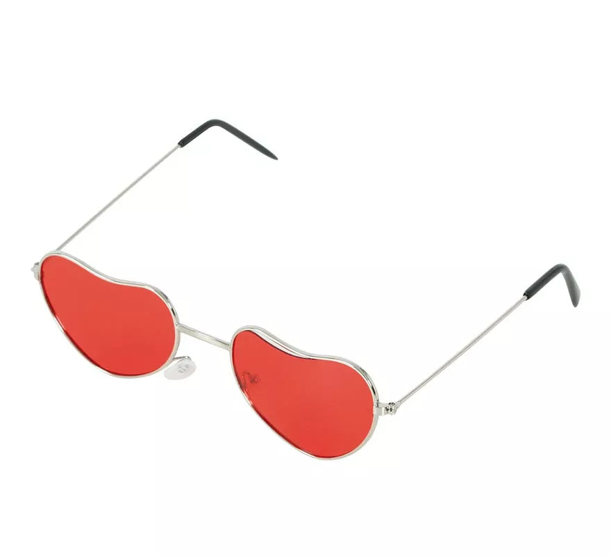 Translation missing: es.Gafas Hippie de Corazones Rojos