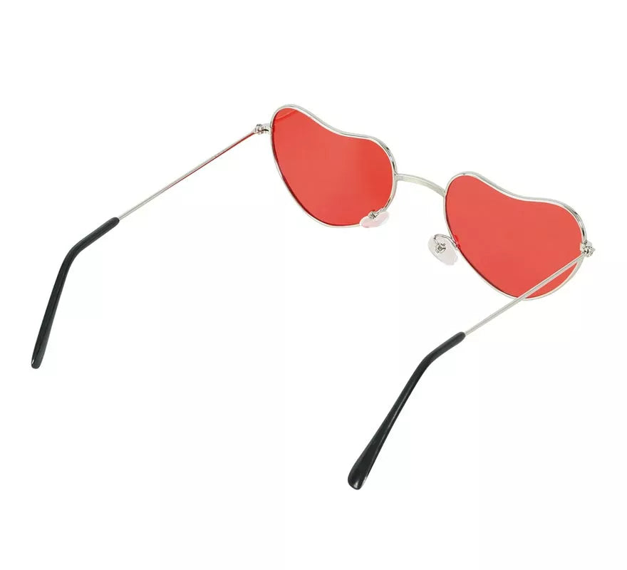 Translation missing: es.Gafas Hippie de Corazones Rojos