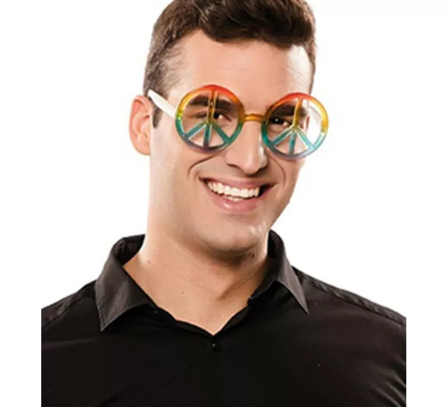 Translation missing: es.Gafas Hippie de la Paz Multicolor