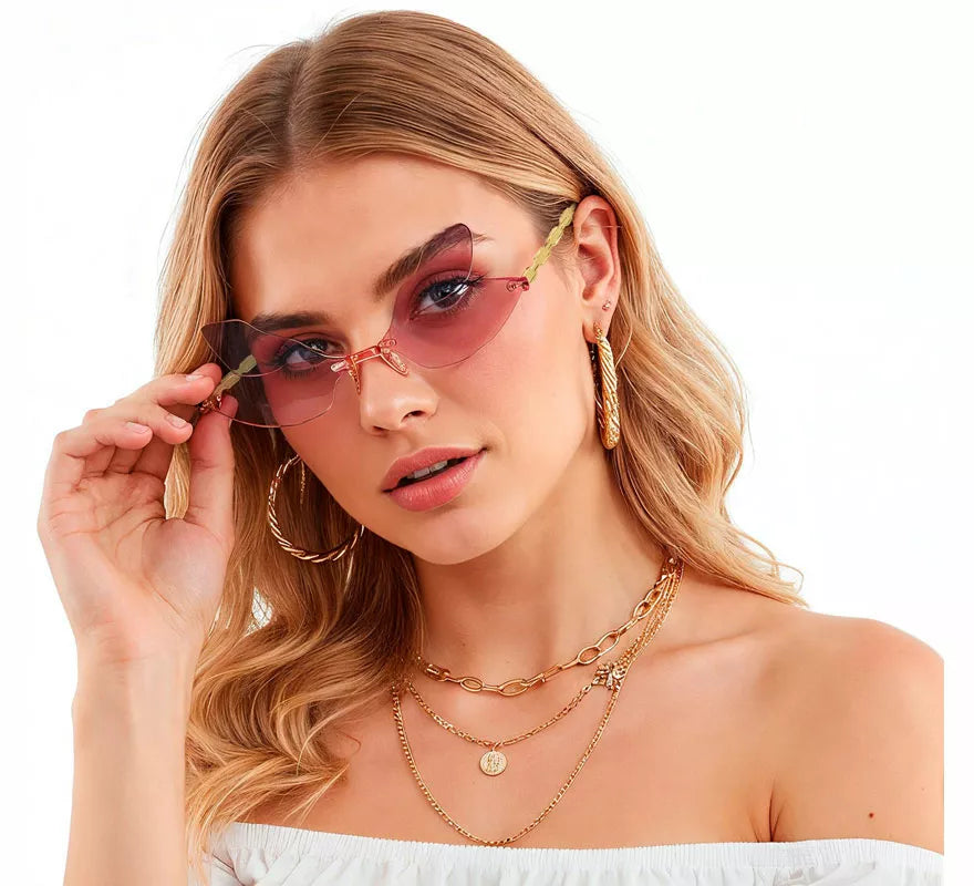 Translation missing: es.Gafas Mariposa rosas Efecto Degradado