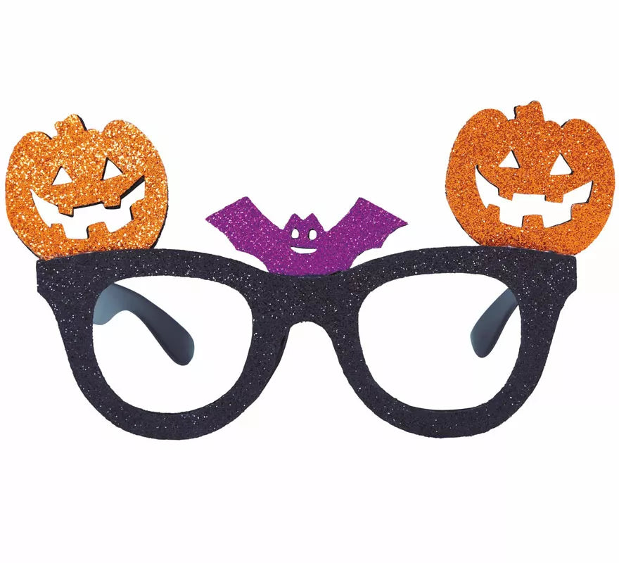 Translation missing: es.Gafas Negras con Calabazas y Murciélago