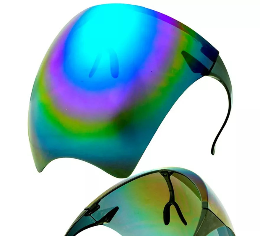 Translation missing: es.Gafas o Pantalla Facial Lente de Espejo azul-violeta