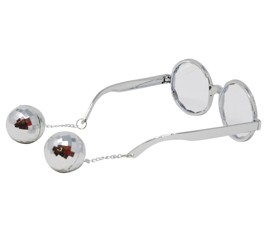 Translation missing: es.Gafas Plateadas Grandes con Bolas