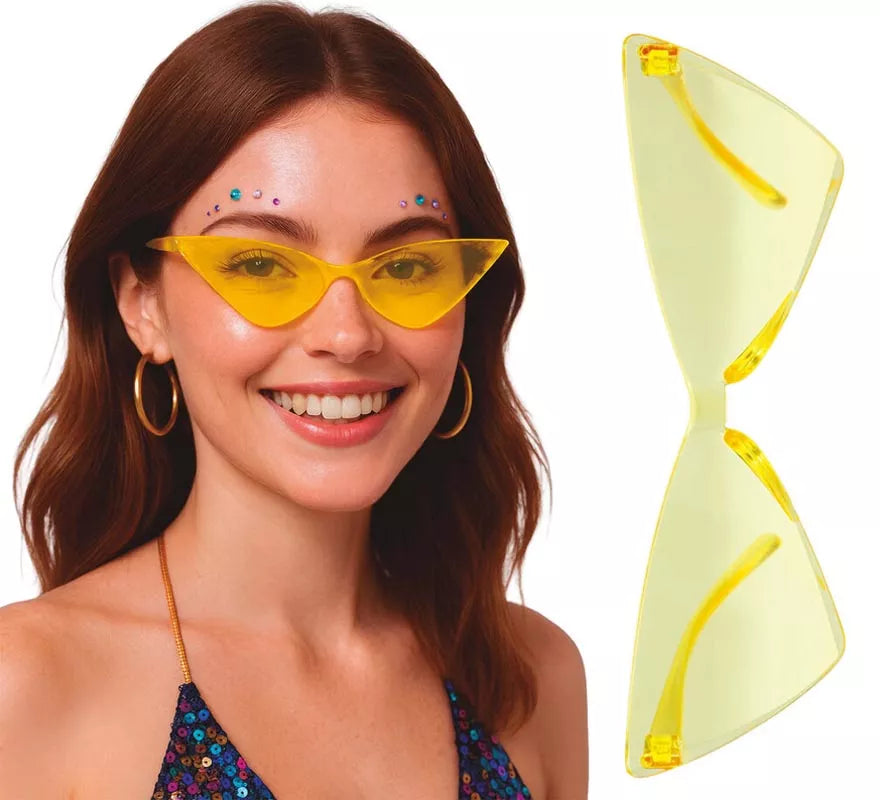 Translation missing: es.Gafas Retro amarillas