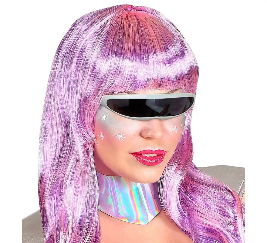 Translation missing: es.Gafas Robot Plateadas Futuristas