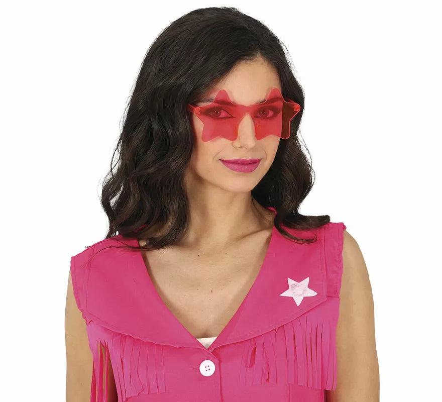 Translation missing: es.Gafas rosa Estrellas, adulto