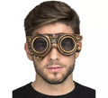 Gafas Steampunk con Rejilla en los Ojos