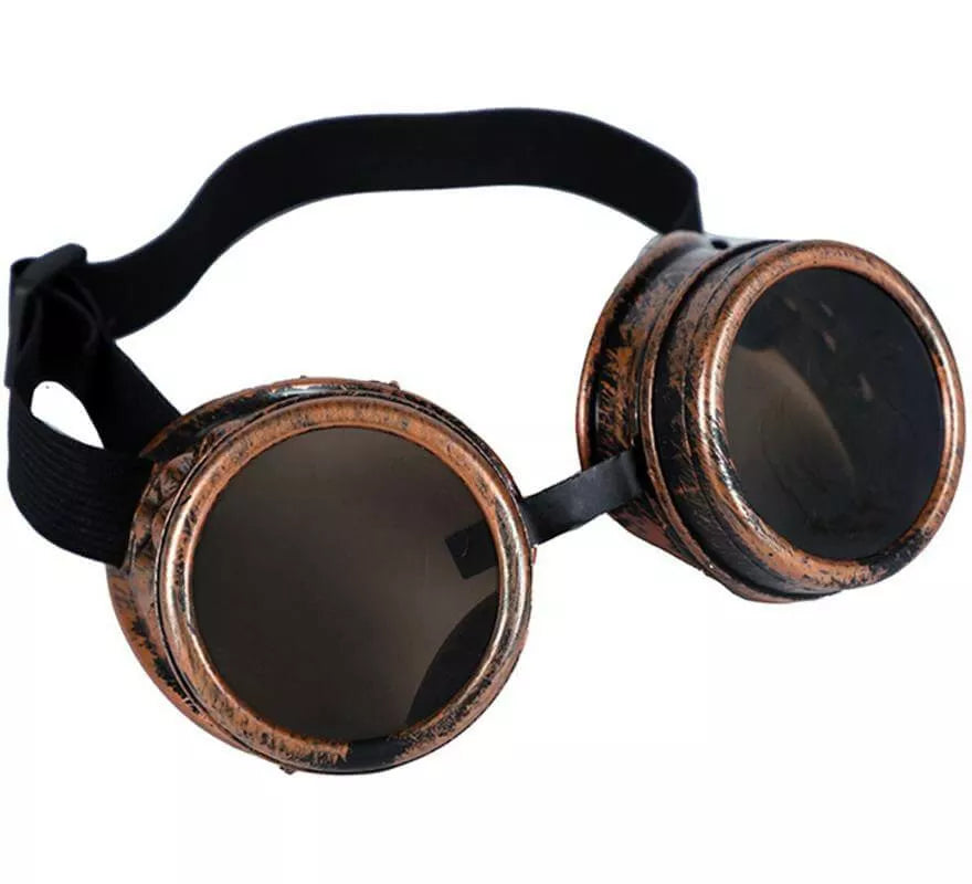 Translation missing: es.Gafas Steampunk Redondas