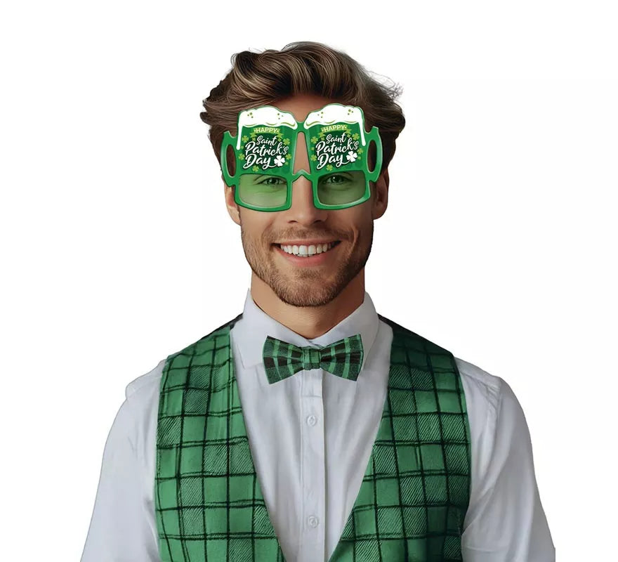 Translation missing: es.Gafas verdes de Cervezas San Patricio