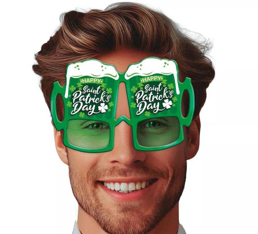 Translation missing: es.Gafas verdes de Cervezas San Patricio