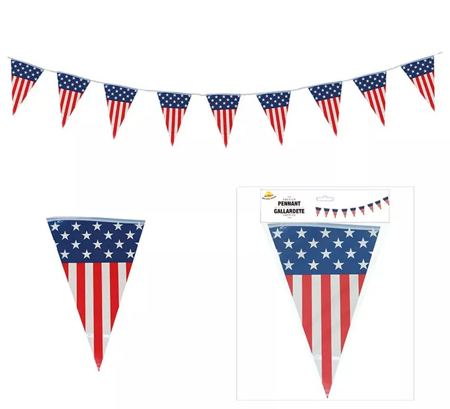 Translation missing: es.Gallardete de la Bandera de USA de 10 mts