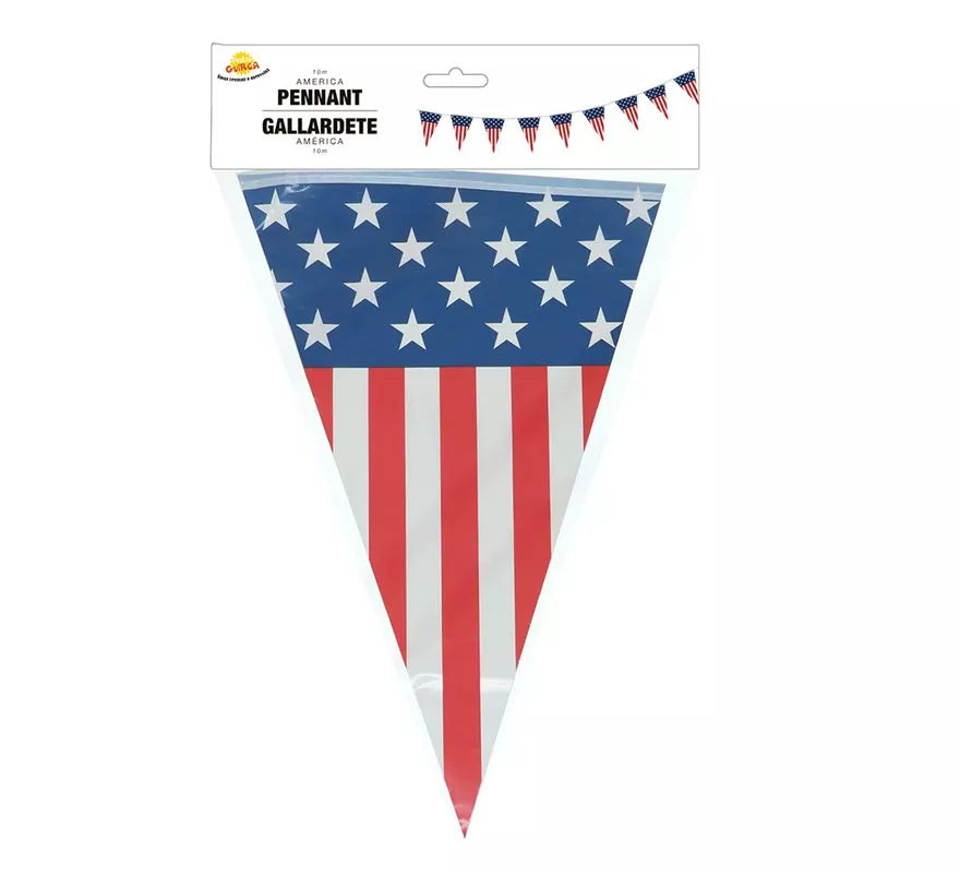 Translation missing: es.Gallardete de la Bandera de USA de 10 mts
