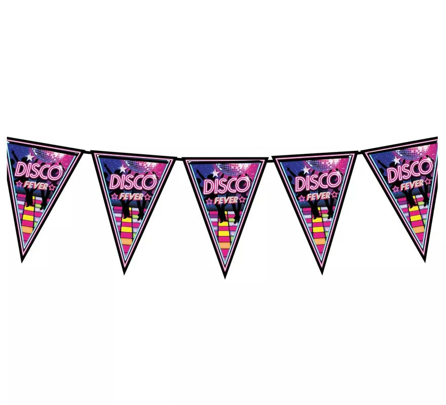 Translation missing: es.Gallardete Disco Fever Papel de 300 cm 20x30 cm