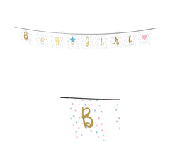 Gallardete It's a Boy or a Girl de 220 cm