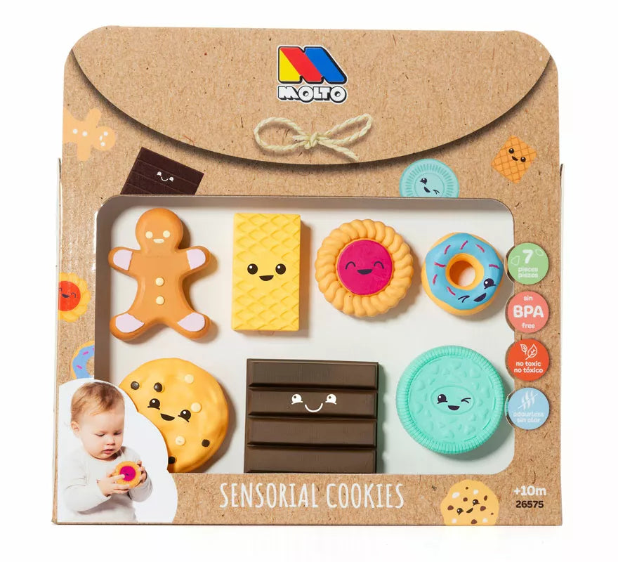 Galletas de Juguete Sensoriales infantiles