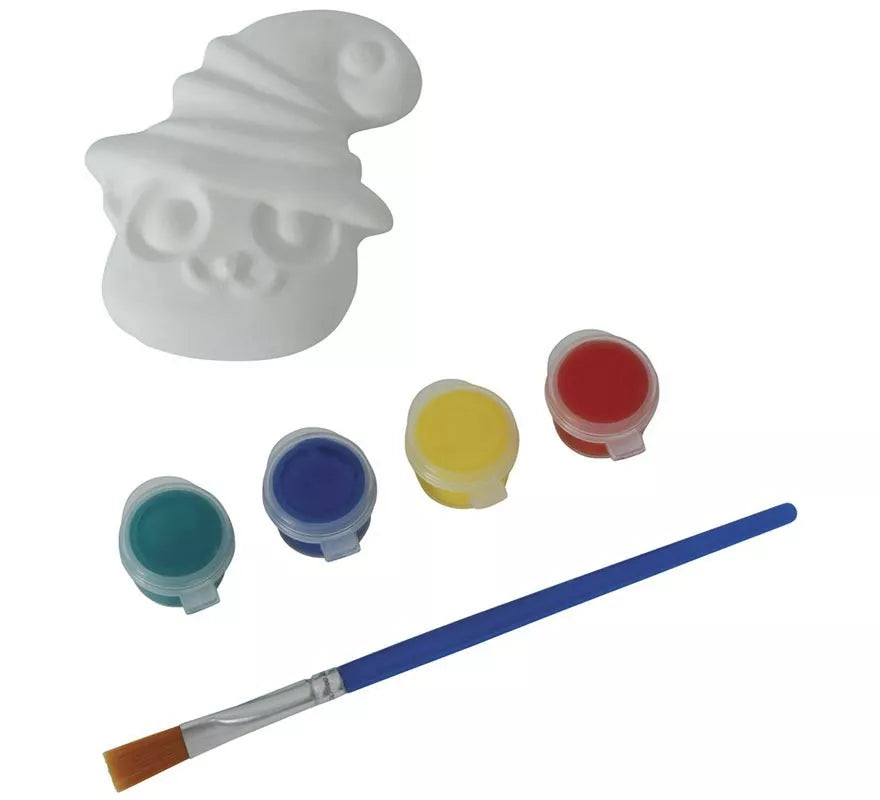 Translation missing: es.Gato Blanco para Pintar con Pinturas Incluidas
