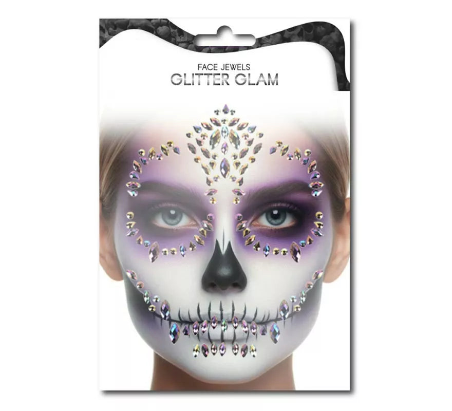 Translation missing: es.Gemas Faciales Fashion Calavera floral