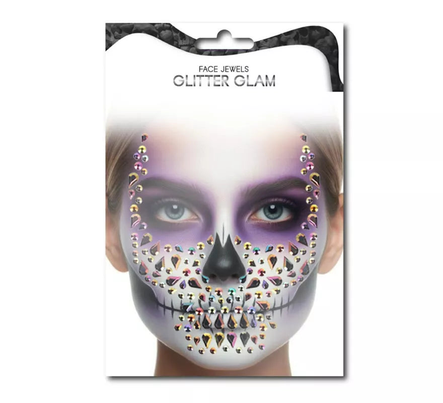 Translation missing: es.Gemas Faciales Fashion Calavera morada