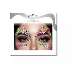 Gemas Faciales gotas multicolor