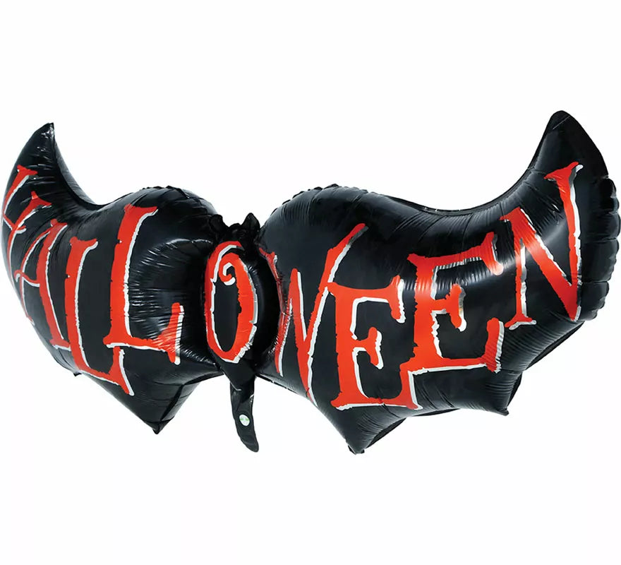 Globo de Foil Murciélago Halloween de 100 cm