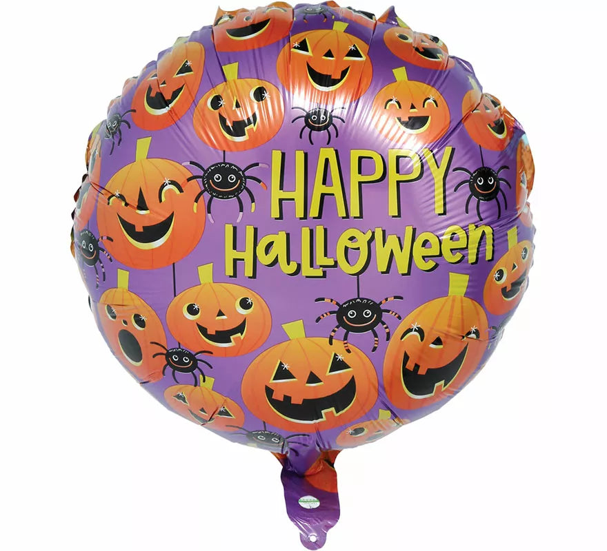 Globo de Foil Redondo Calabazas de 50 cm
