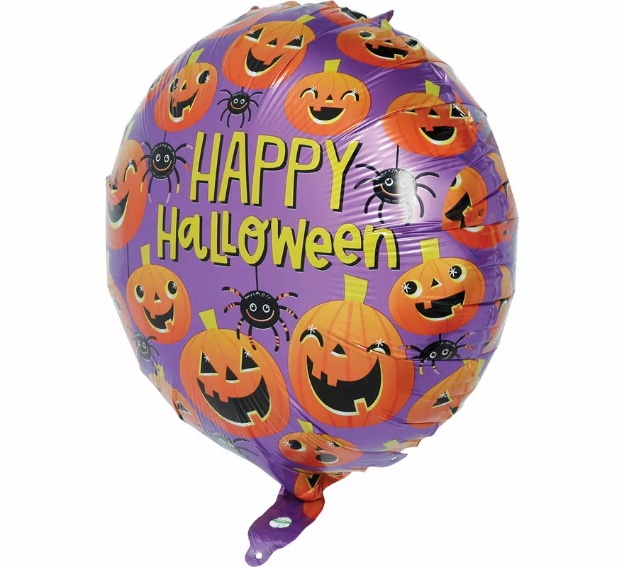 Globo de Foil Redondo Calabazas de 50 cm