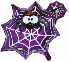 Globo de Foil Telaraña de 60 cm