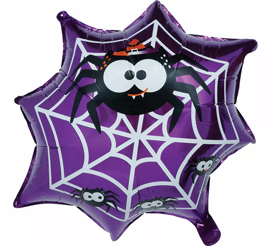 Globo de Foil Telaraña de 60 cm