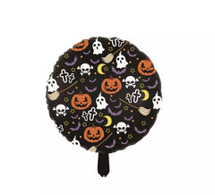 Globo Foil Calabazas Halloween de 18 IN x 45 cm