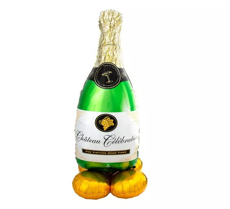 Translation missing: es.Globo Foil Gigante Airloonz Botella Champagne 83X139 cm