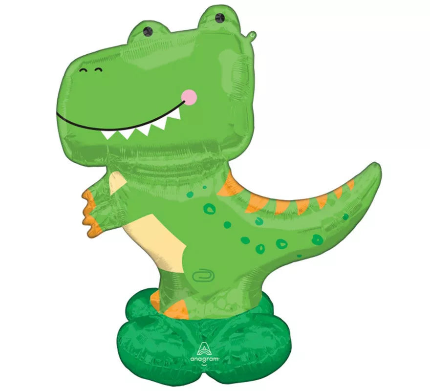 Translation missing: es.Globo Foil Gigante Airloonz Dinosaurio T-Rex 114x137 cm