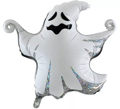 Globo Foil Metalizado de Fantasma de 43 cm