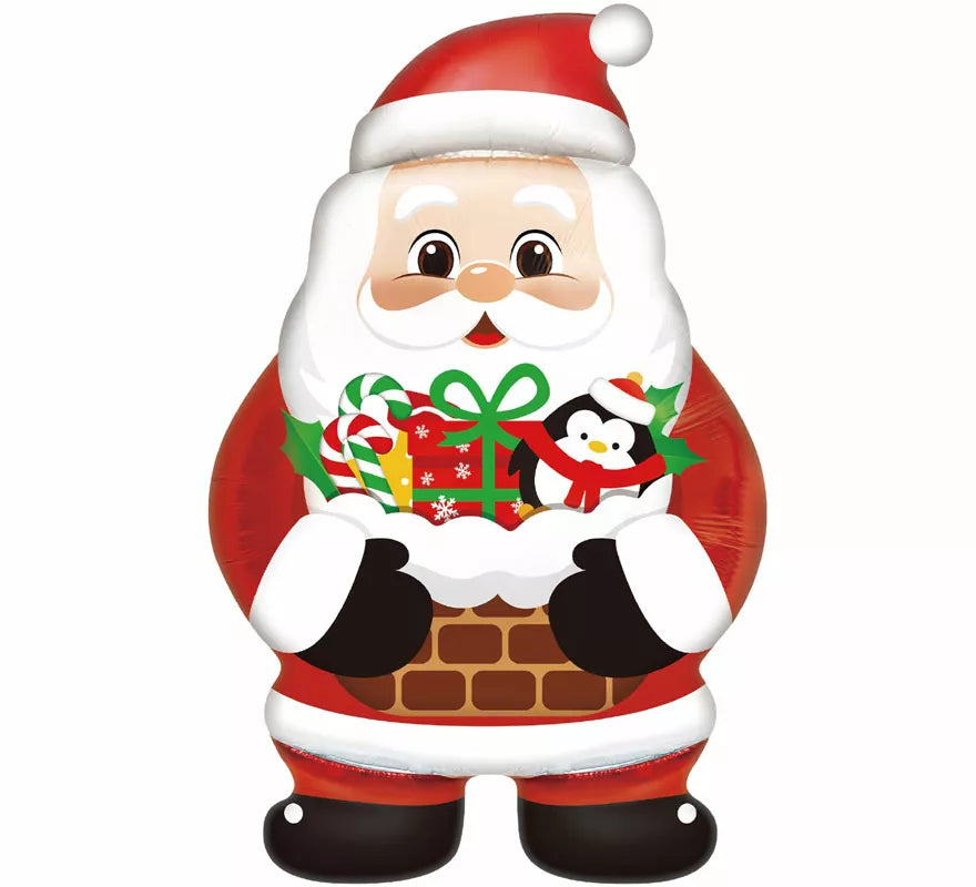 Translation missing: es.Globo Foil Papá Noel 45x66 cm
