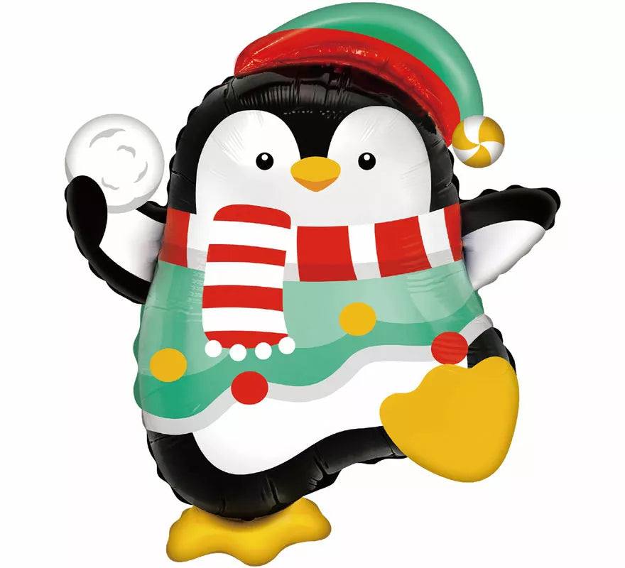 Translation missing: es.Globo Foil Pingüino 60x65 cm