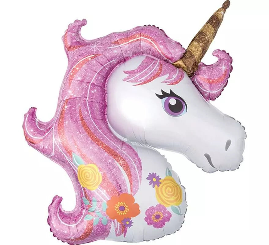 Translation missing: es.Globo Foil Unicornio Mágico de 83x73 cm