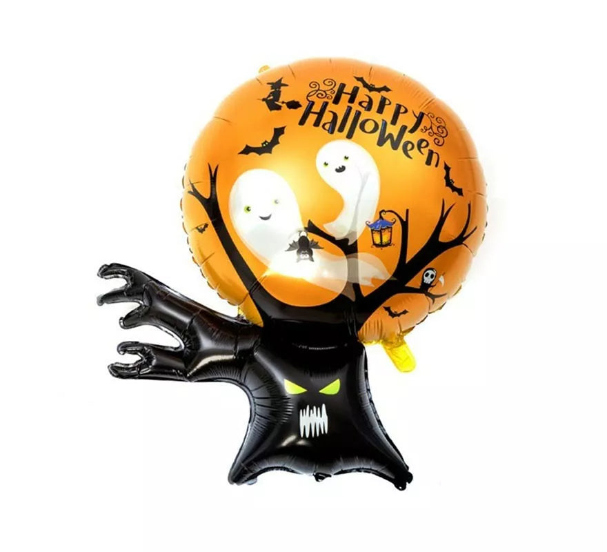 Translation missing: es.Globo Poly Árbol y Luna de 98x81 cm