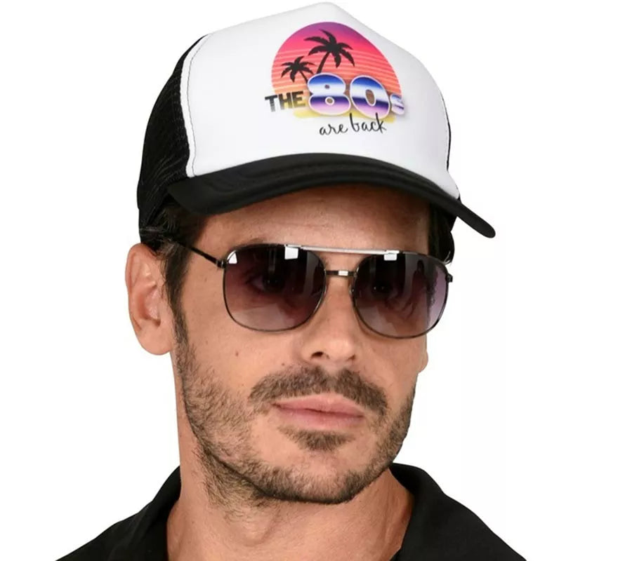 Translation missing: es.Gorra Años 80 'The 80s are back' para adultos