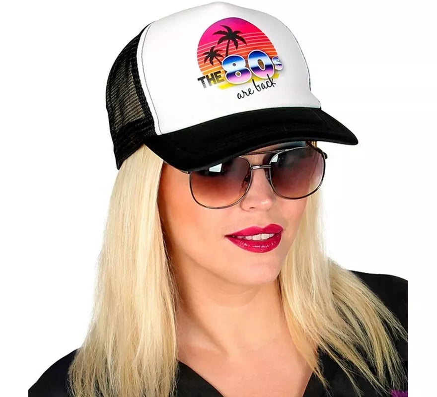 Translation missing: es.Gorra Años 80 'The 80s are back' para adultos