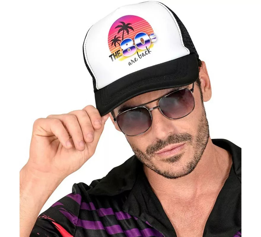 Translation missing: es.Gorra Años 80 'The 80s are back' para adultos