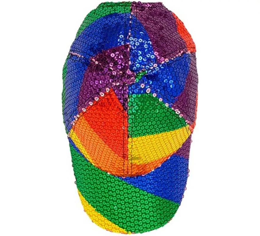 Translation missing: es.Gorra Arcoíris con Lentejuelas