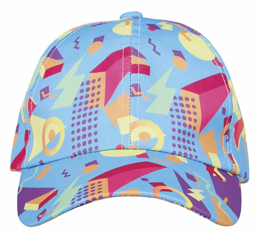 Translation missing: es.Gorra Azul con estampado de los Años '80