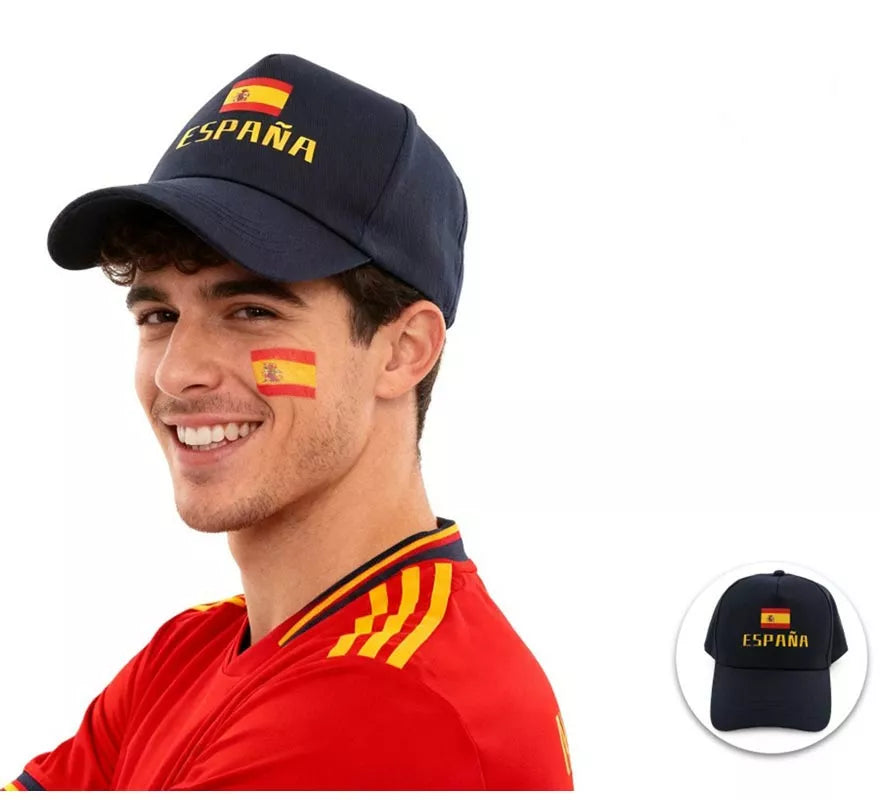 Translation missing: es.Gorra azul de España para adulto