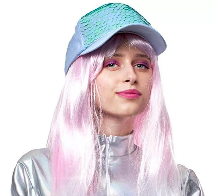 Translation missing: es.Gorra con Escamas de Sirena en varios colores