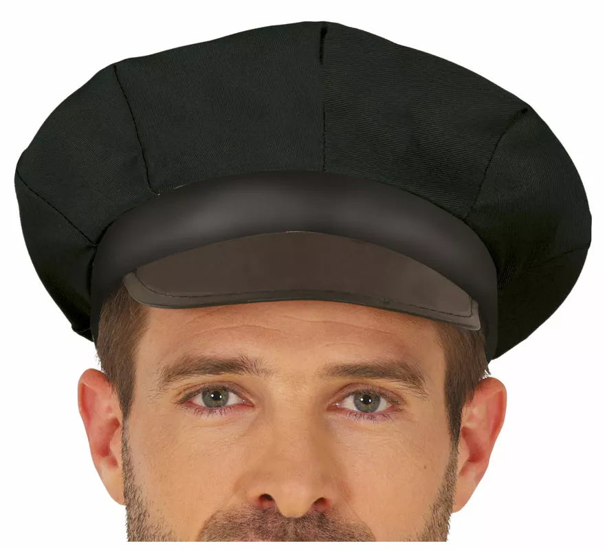 Translation missing: es.Gorra de Chofer negro adulto