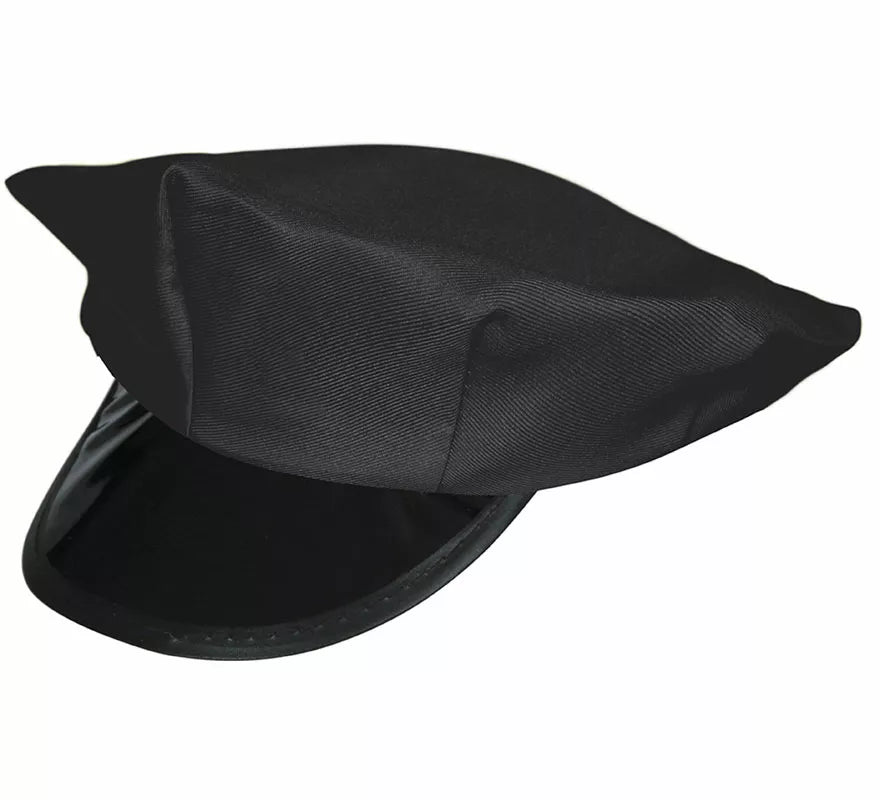 Translation missing: es.Gorra de Chofer negro adulto